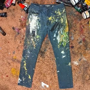 Natural painter's jeans